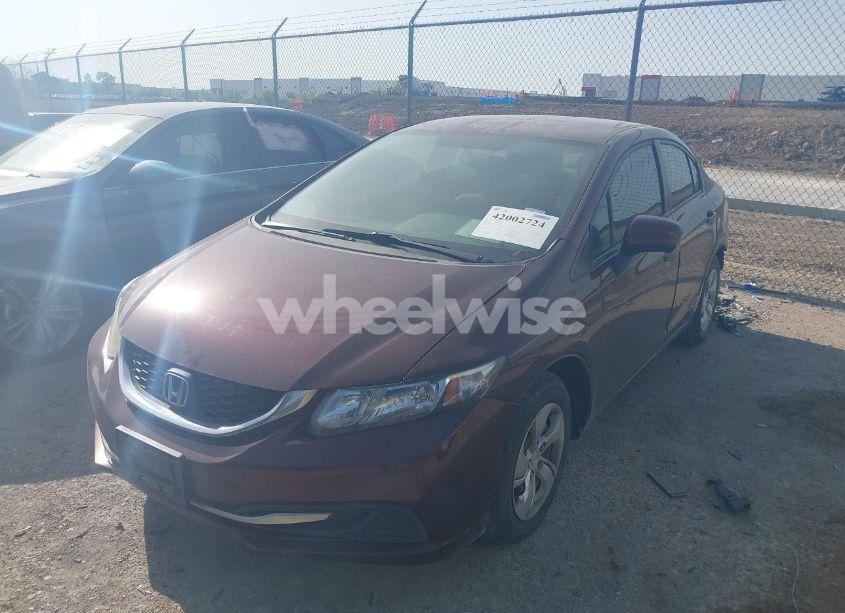 Photo 2 of 2014 Honda Civic LX (VIN 2HGFB2F52EH507814)