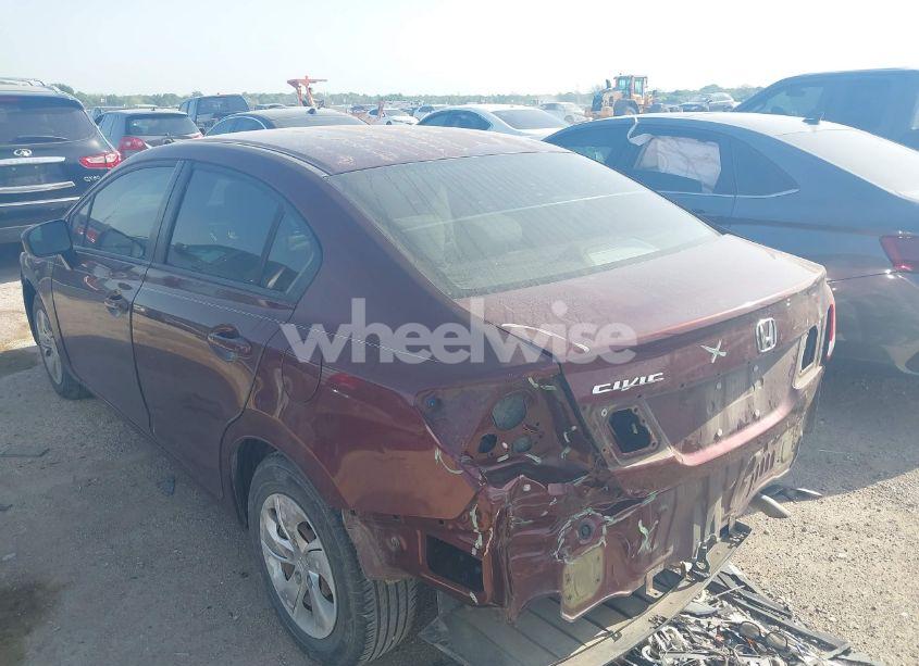 Photo 3 of 2014 Honda Civic LX (VIN 2HGFB2F52EH507814)