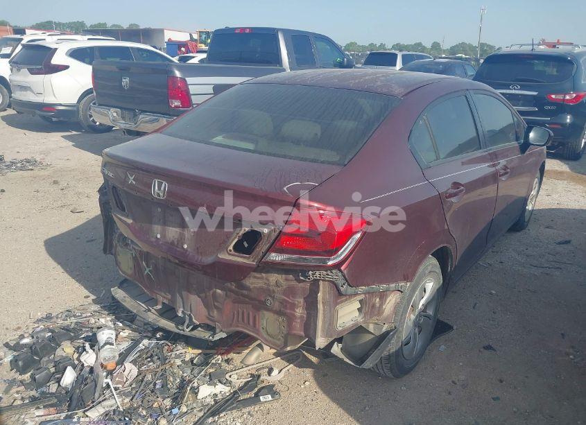 Photo 4 of 2014 Honda Civic LX (VIN 2HGFB2F52EH507814)