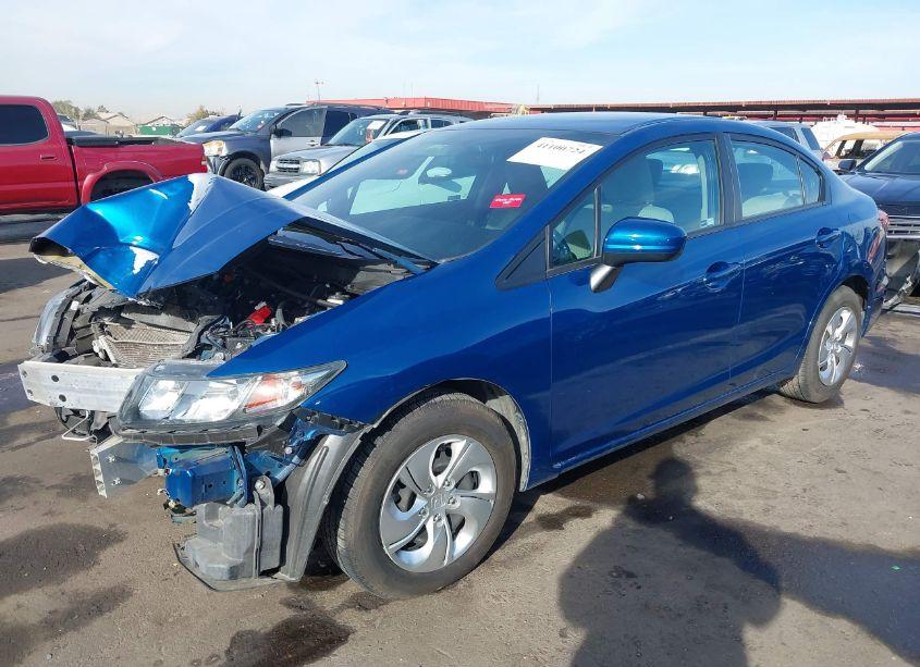 Photo 2 of 2014 Honda Civic LX (VIN 2HGFB2F52EH511622)