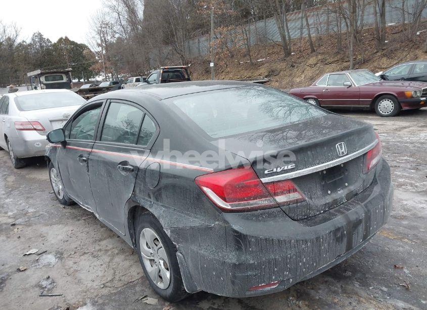 Photo 3 of 2014 Honda Civic LX (VIN 2HGFB2F52EH529229)