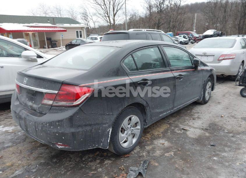 Photo 4 of 2014 Honda Civic LX (VIN 2HGFB2F52EH529229)