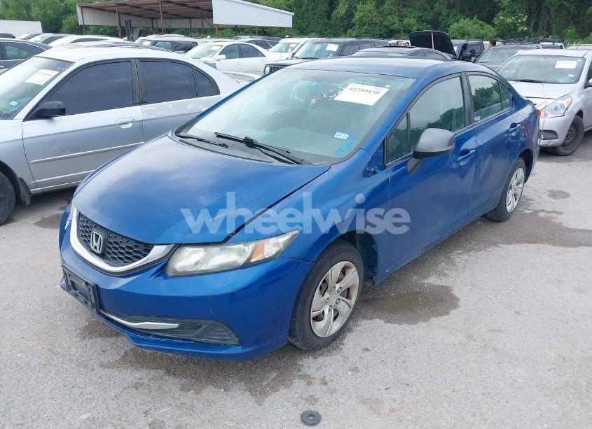 Photo 2 of 2014 Honda Civic LX (VIN 2HGFB2F52EH532180)