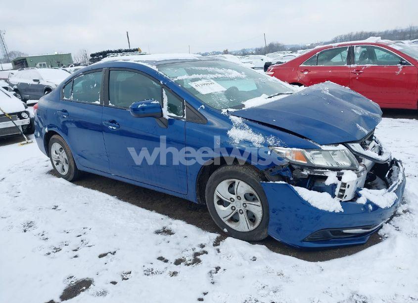 2014 Honda Civic LX (VIN 2HGFB2F52EH538304) main photo