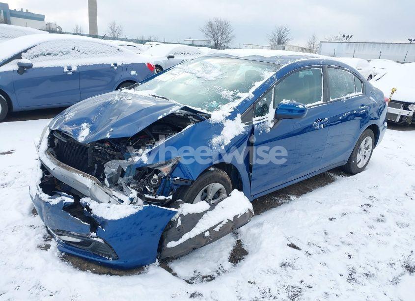 Photo 2 of 2014 Honda Civic LX (VIN 2HGFB2F52EH538304)