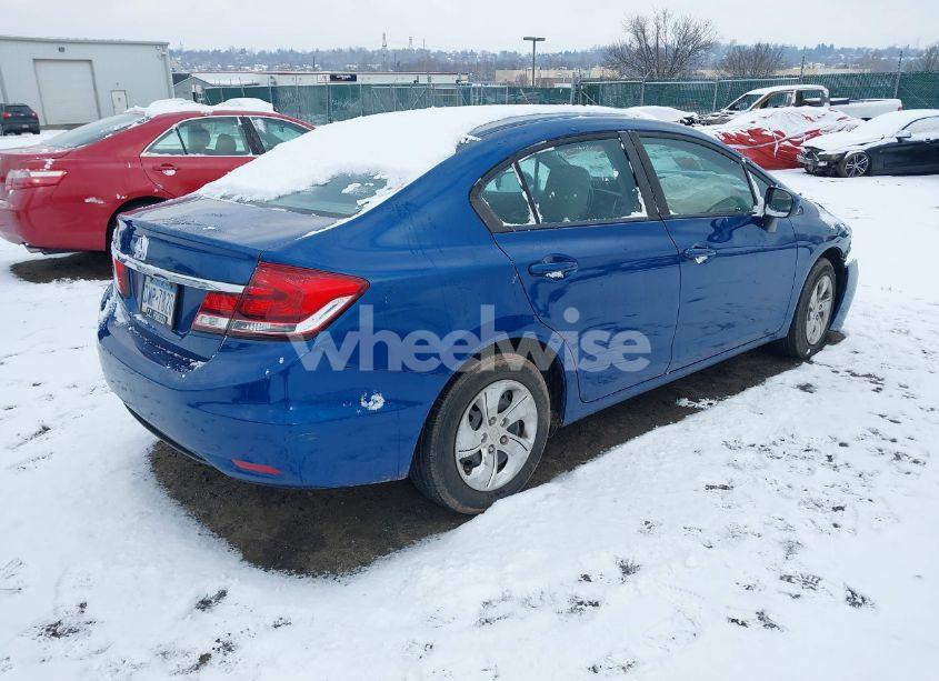 Photo 4 of 2014 Honda Civic LX (VIN 2HGFB2F52EH538304)