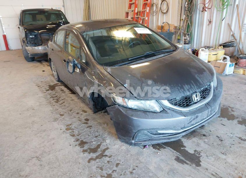 2014 Honda Civic LX (VIN 2HGFB2F52EH553059) main photo