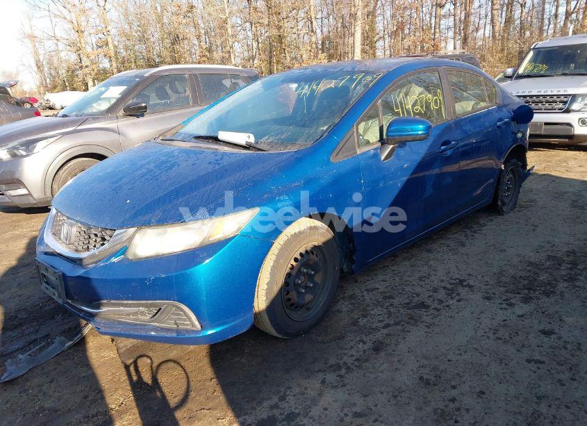 Photo 2 of 2014 Honda Civic LX (VIN 2HGFB2F52EH559315)