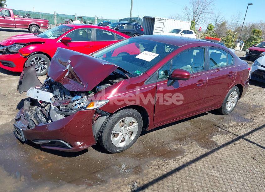 Photo 14 of 2015 Honda Civic LX (VIN 2HGFB2F52FH503442)