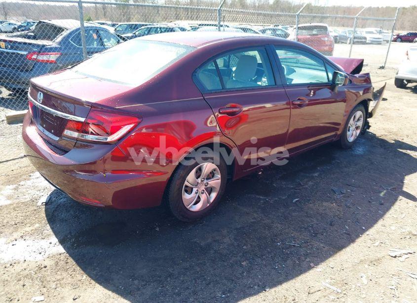 Photo 4 of 2015 Honda Civic LX (VIN 2HGFB2F52FH503442)