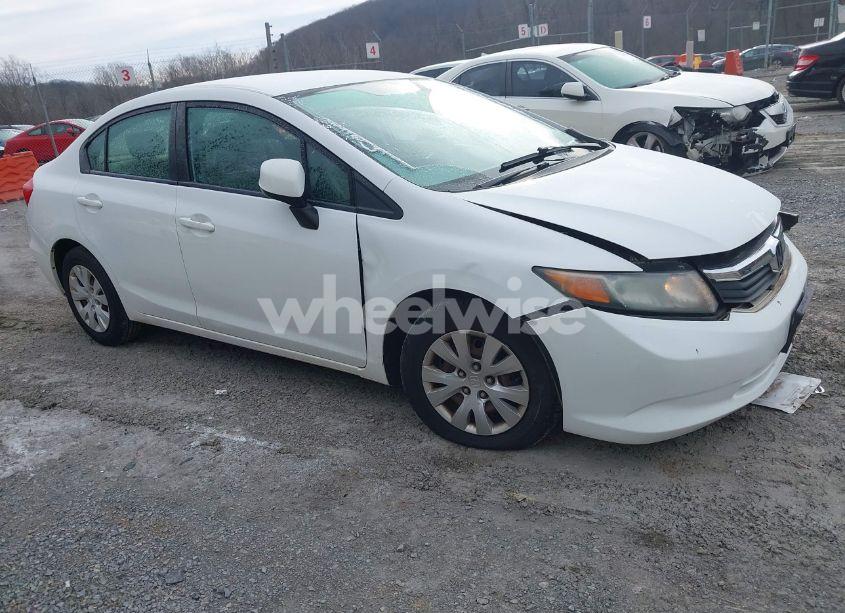 2012 Honda Civic LX (VIN 2HGFB2F53CH305836) main photo