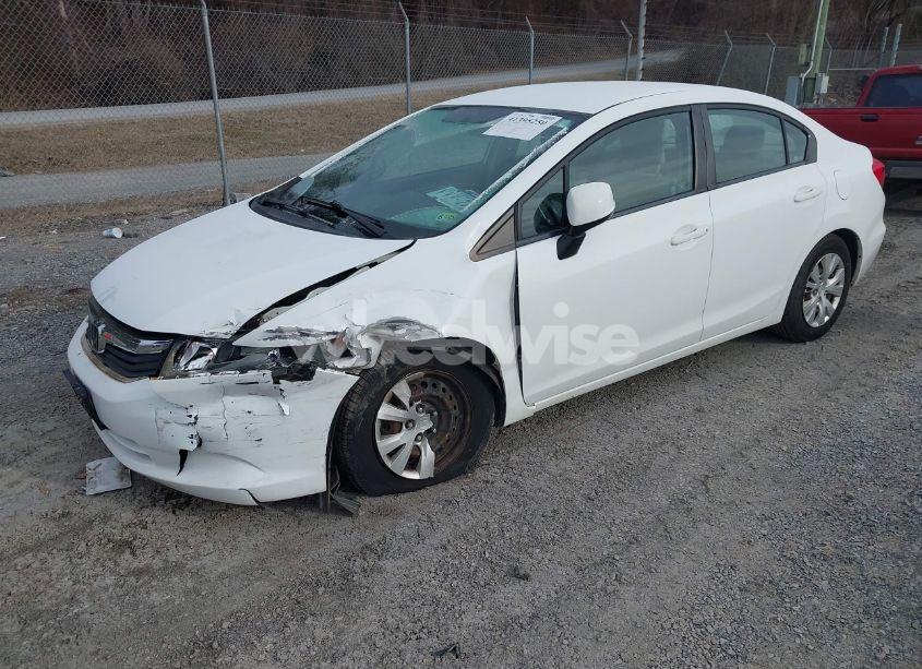 Photo 2 of 2012 Honda Civic LX (VIN 2HGFB2F53CH305836)