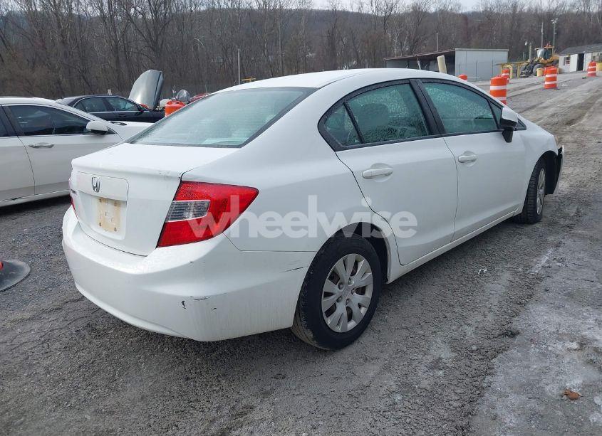 Photo 4 of 2012 Honda Civic LX (VIN 2HGFB2F53CH305836)