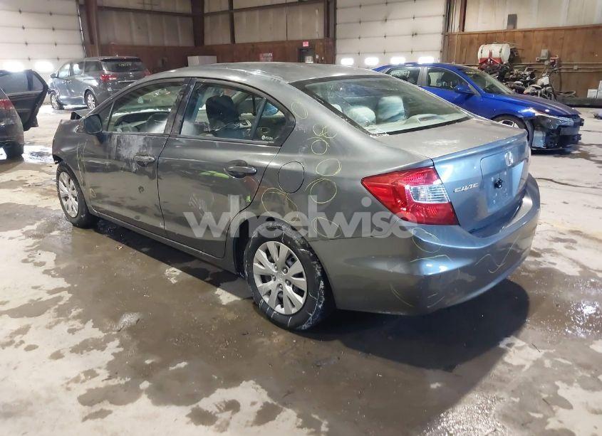 Photo 3 of 2012 Honda Civic SDN LX (VIN 2HGFB2F53CH321261)