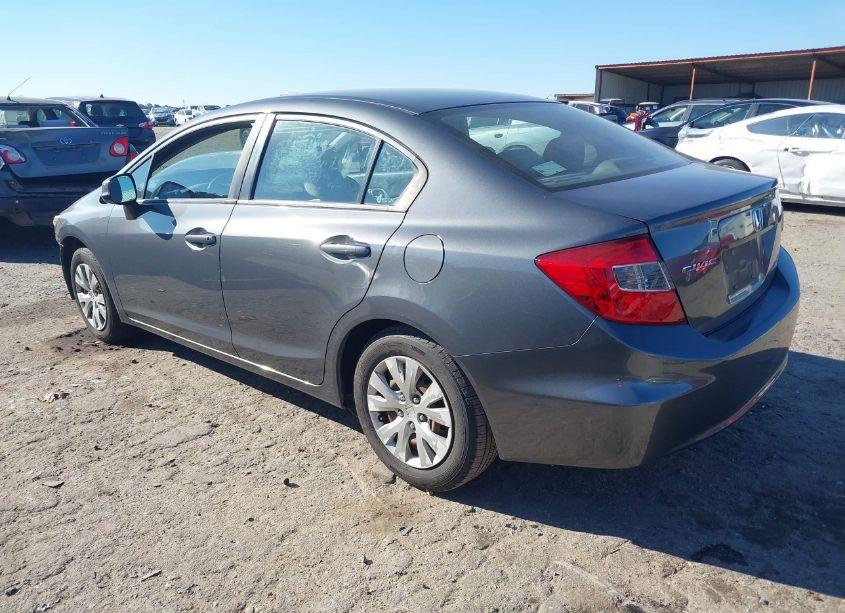 Photo 3 of 2012 Honda Civic LX (VIN 2HGFB2F53CH325181)