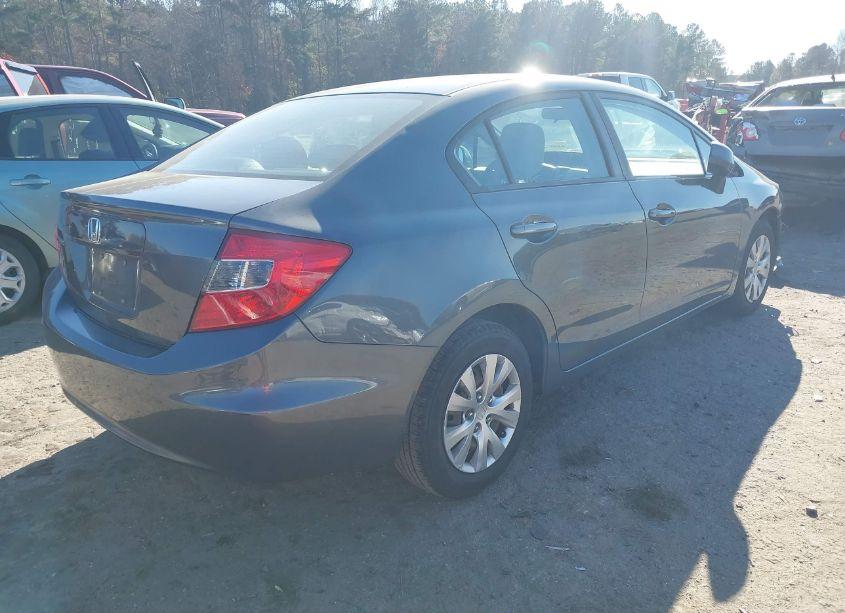 Photo 4 of 2012 Honda Civic LX (VIN 2HGFB2F53CH325181)