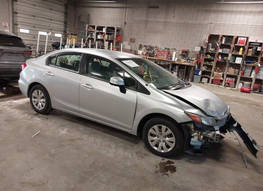 2012 Honda Civic SDN LX (VIN 2HGFB2F53CH326797) main photo