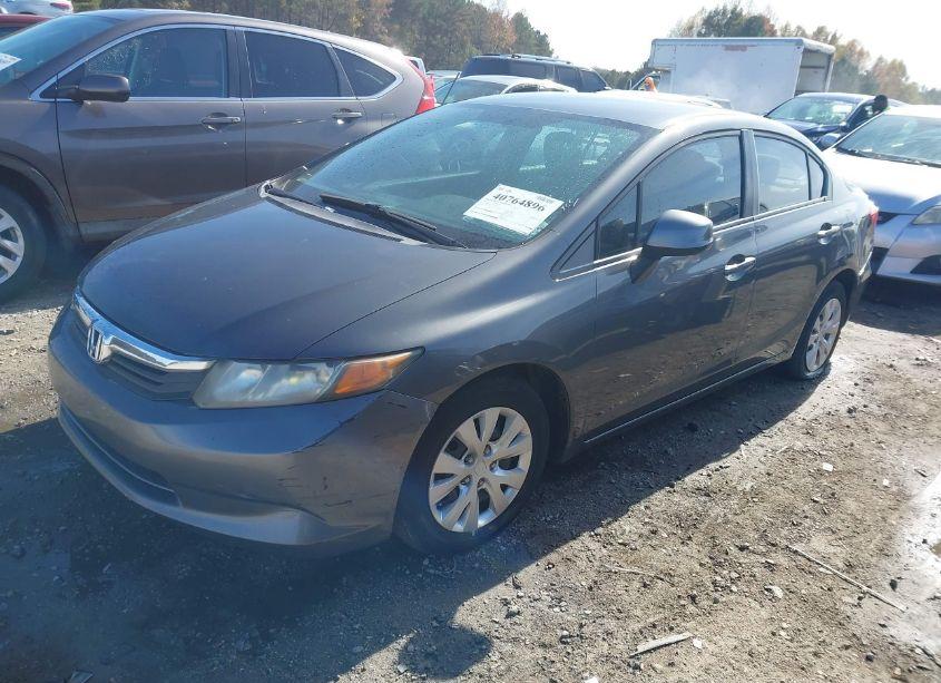 Photo 2 of 2012 Honda Civic LX (VIN 2HGFB2F53CH515224)
