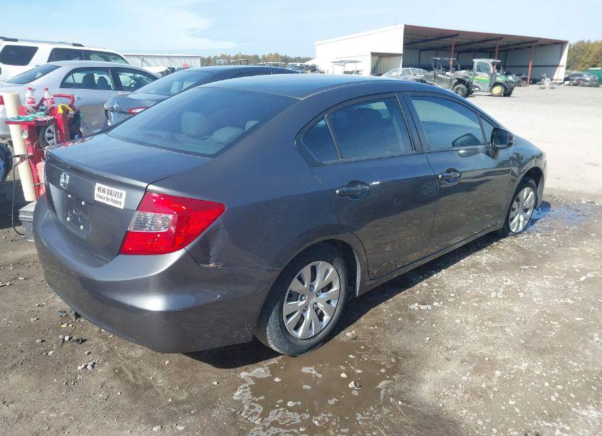 Photo 4 of 2012 Honda Civic LX (VIN 2HGFB2F53CH515224)