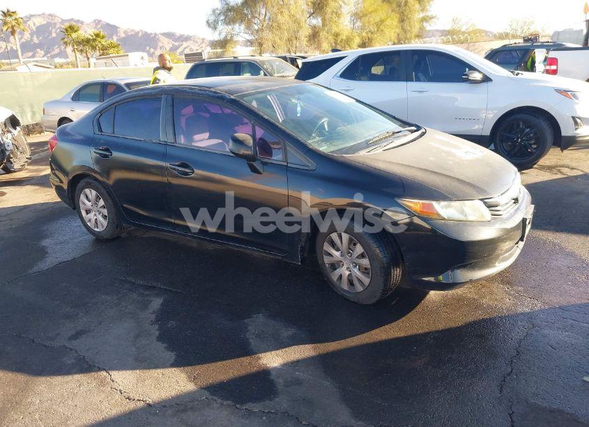 2012 Honda Civic SDN LX (VIN 2HGFB2F53CH520360) main photo