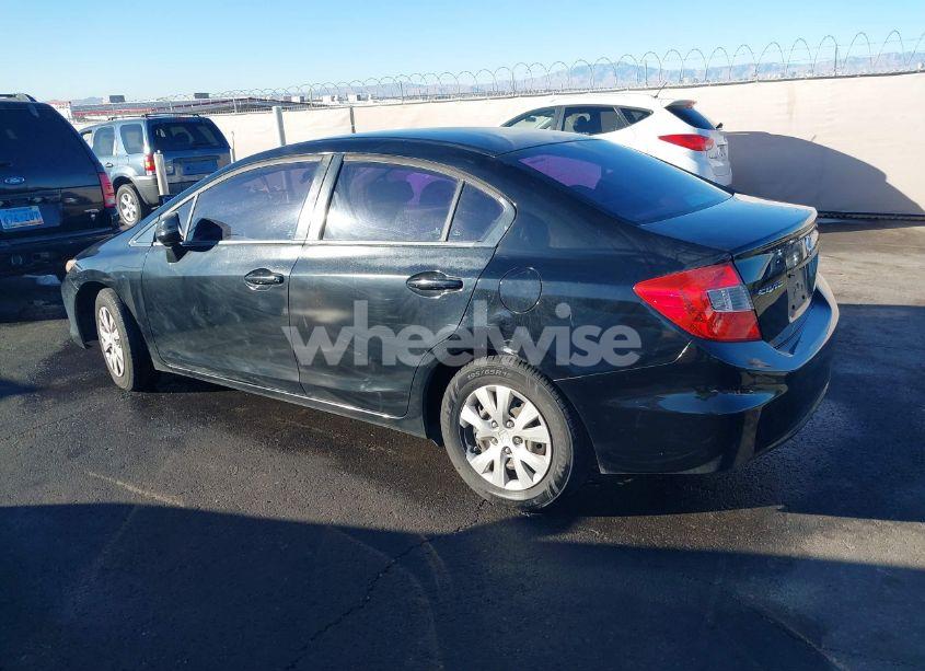 Photo 3 of 2012 Honda Civic SDN LX (VIN 2HGFB2F53CH520360)