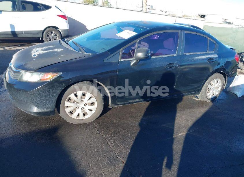 Photo 6 of 2012 Honda Civic SDN LX (VIN 2HGFB2F53CH520360)