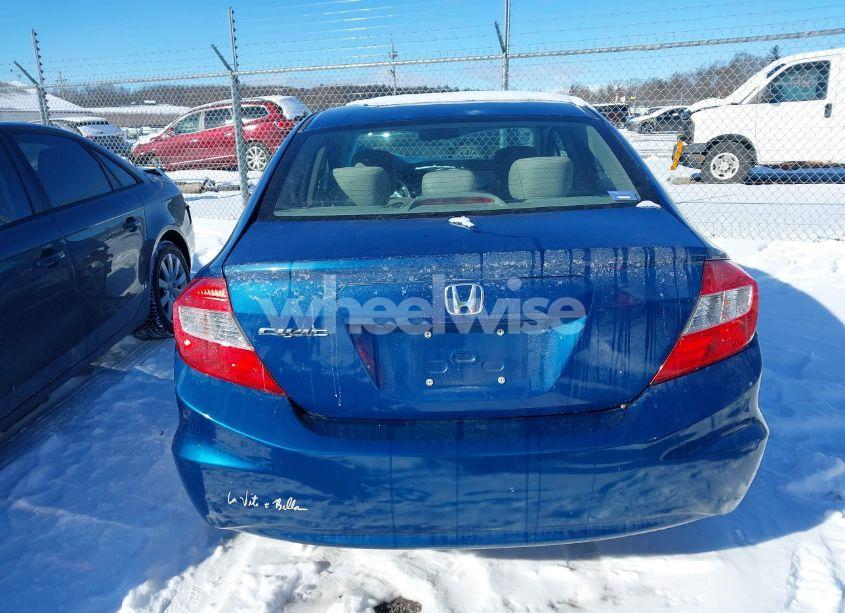 Photo 16 of 2012 Honda Civic SDN LX (VIN 2HGFB2F53CH537515)