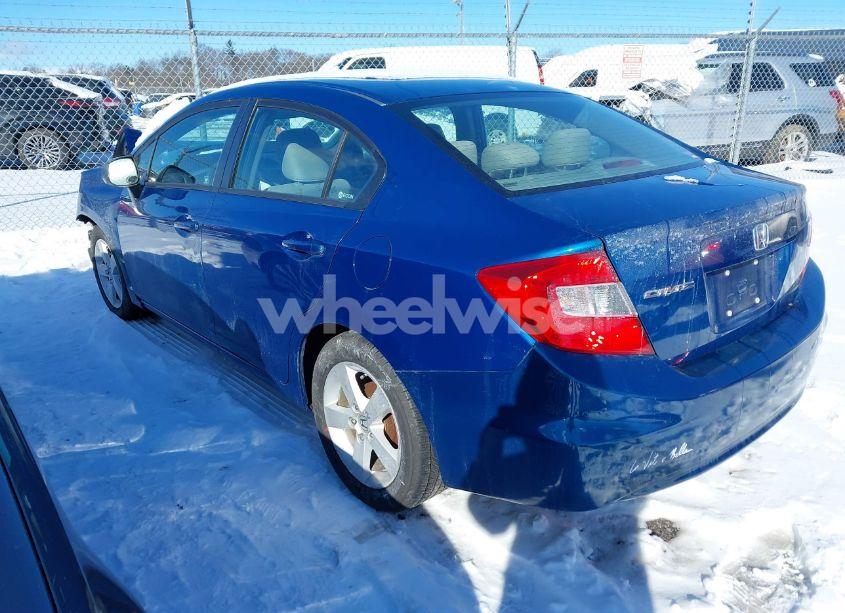 Photo 3 of 2012 Honda Civic SDN LX (VIN 2HGFB2F53CH537515)