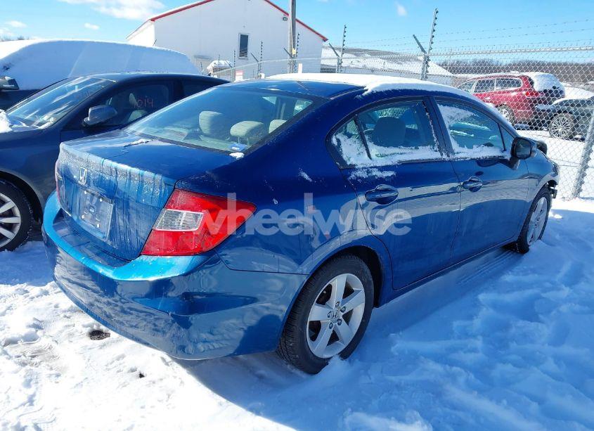 Photo 4 of 2012 Honda Civic SDN LX (VIN 2HGFB2F53CH537515)
