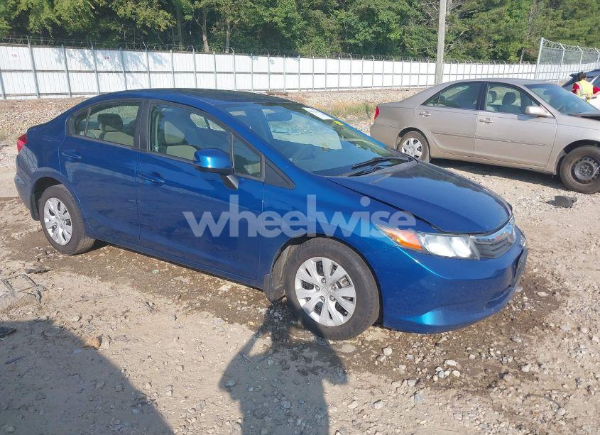 2012 Honda Civic LX (VIN 2HGFB2F53CH550068) main photo