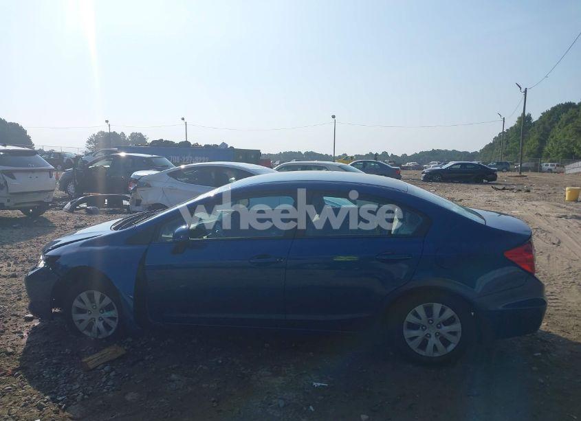 Photo 14 of 2012 Honda Civic LX (VIN 2HGFB2F53CH550068)