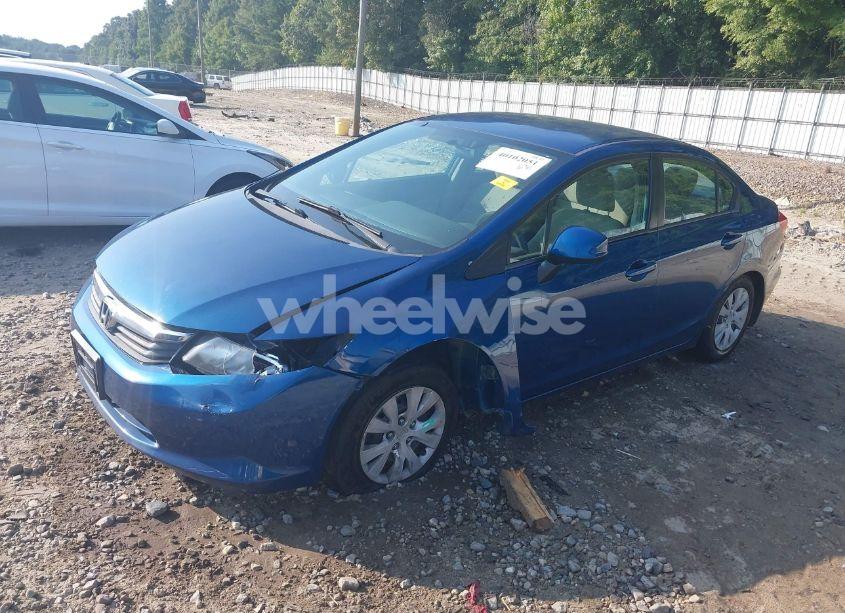 Photo 2 of 2012 Honda Civic LX (VIN 2HGFB2F53CH550068)