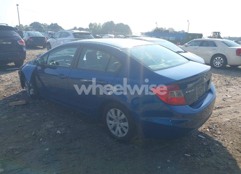 Photo 3 of 2012 Honda Civic LX (VIN 2HGFB2F53CH550068)