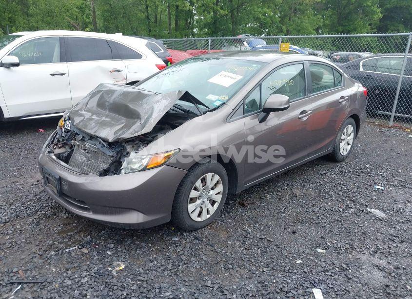 Photo 2 of 2012 Honda Civic LX (VIN 2HGFB2F53CH554234)