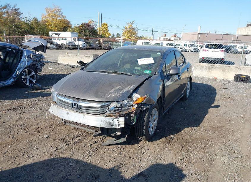 Photo 2 of 2012 Honda Civic SDN LX (VIN 2HGFB2F53CH559370)