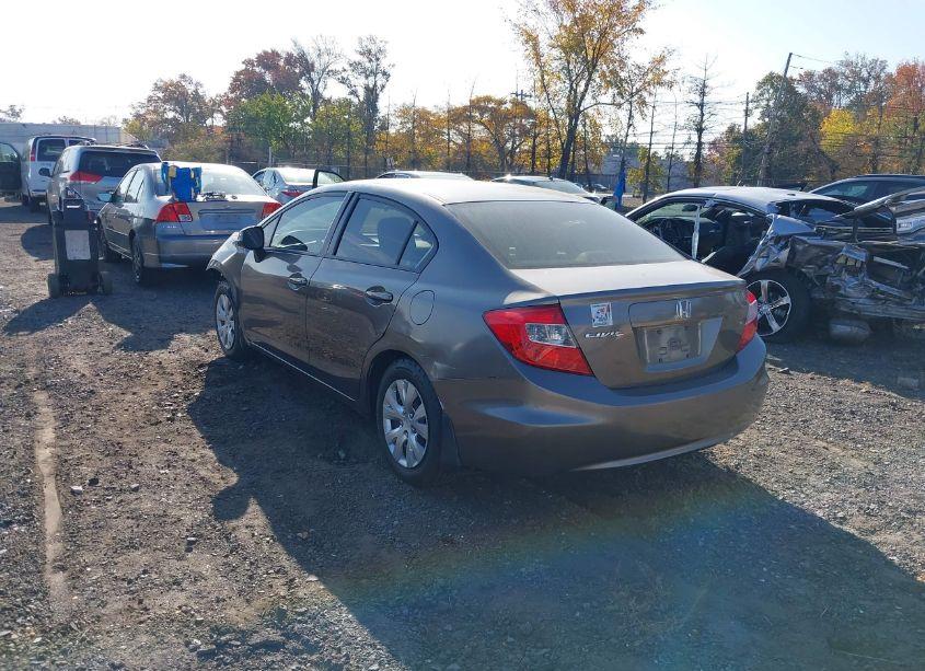 Photo 3 of 2012 Honda Civic SDN LX (VIN 2HGFB2F53CH559370)