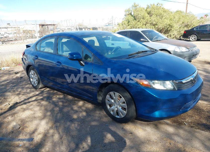 2012 Honda Civic LX (VIN 2HGFB2F53CH563922) main photo