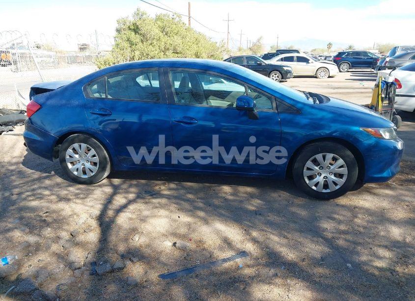 Photo 13 of 2012 Honda Civic LX (VIN 2HGFB2F53CH563922)