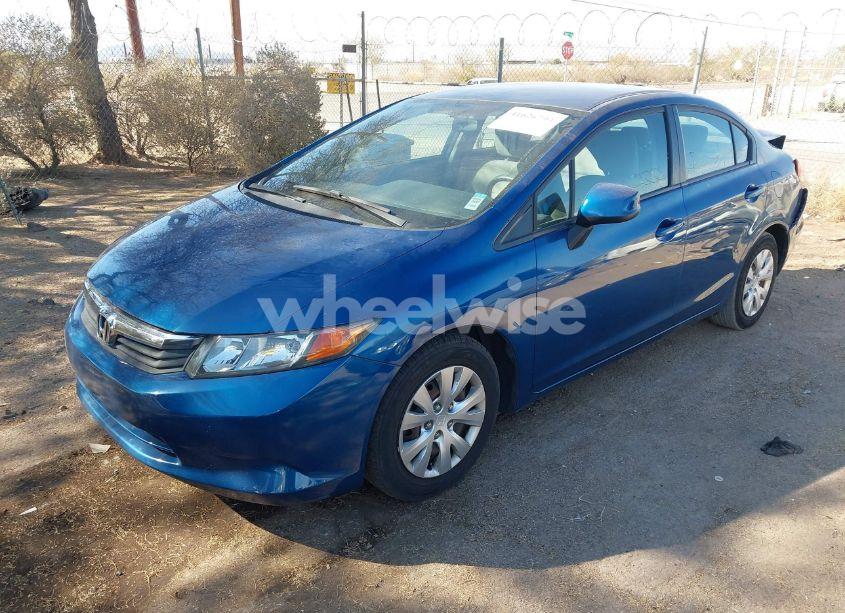 Photo 2 of 2012 Honda Civic LX (VIN 2HGFB2F53CH563922)