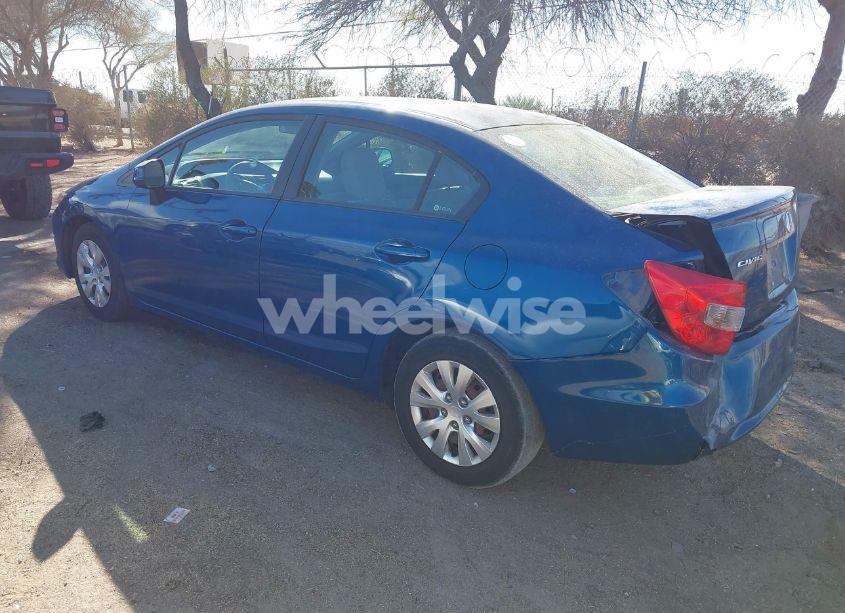 Photo 3 of 2012 Honda Civic LX (VIN 2HGFB2F53CH563922)