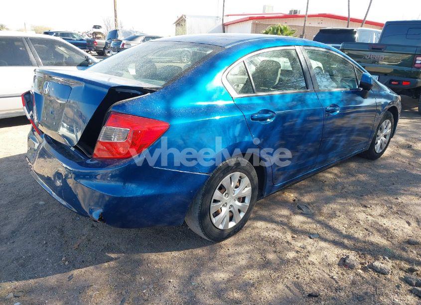 Photo 4 of 2012 Honda Civic LX (VIN 2HGFB2F53CH563922)