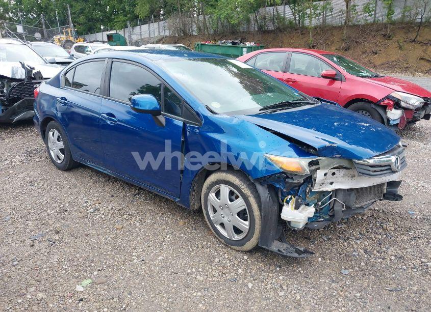 2012 Honda Civic LX (VIN 2HGFB2F53CH564407) main photo