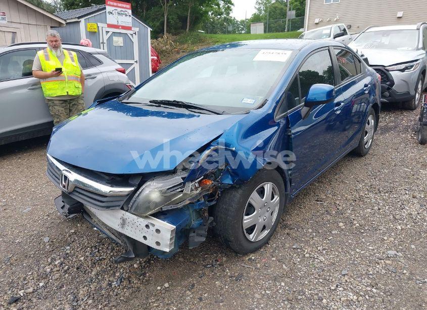 Photo 2 of 2012 Honda Civic LX (VIN 2HGFB2F53CH564407)