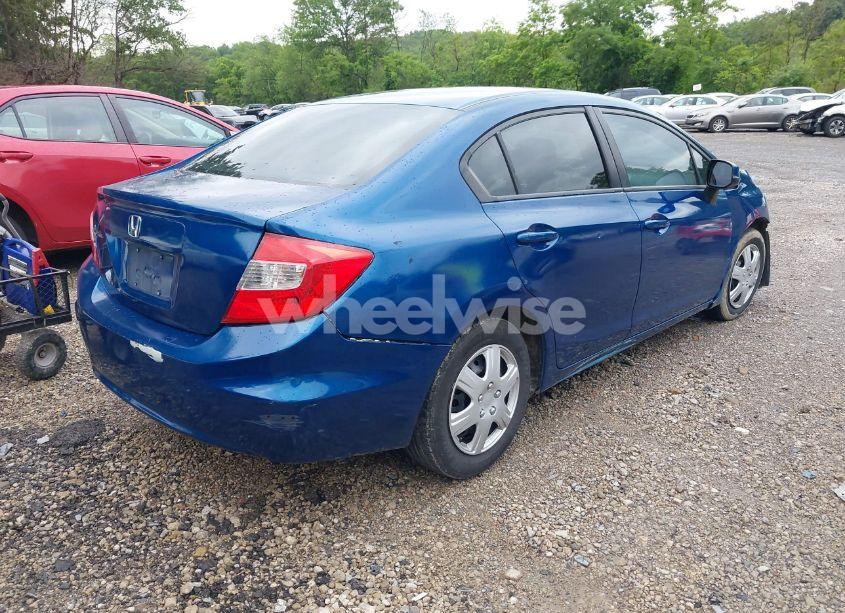 Photo 4 of 2012 Honda Civic LX (VIN 2HGFB2F53CH564407)