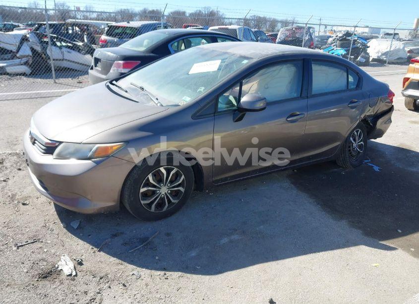 Photo 2 of 2012 Honda Civic LX (VIN 2HGFB2F53CH578579)