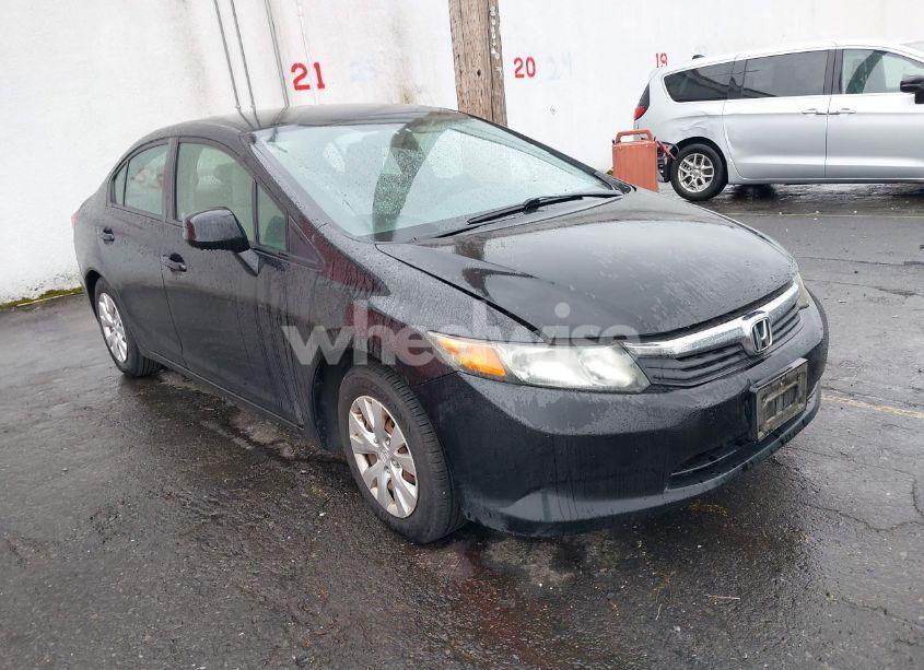 2012 Honda Civic LX (VIN 2HGFB2F53CH582163) main photo