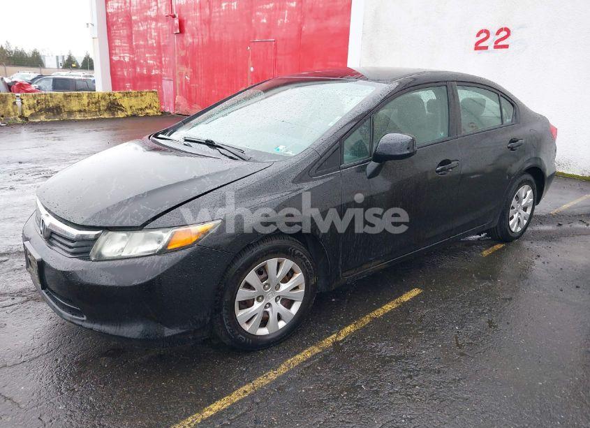 Photo 2 of 2012 Honda Civic LX (VIN 2HGFB2F53CH582163)