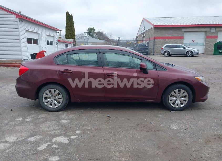 Photo 13 of 2012 Honda Civic LX (VIN 2HGFB2F53CH584687)