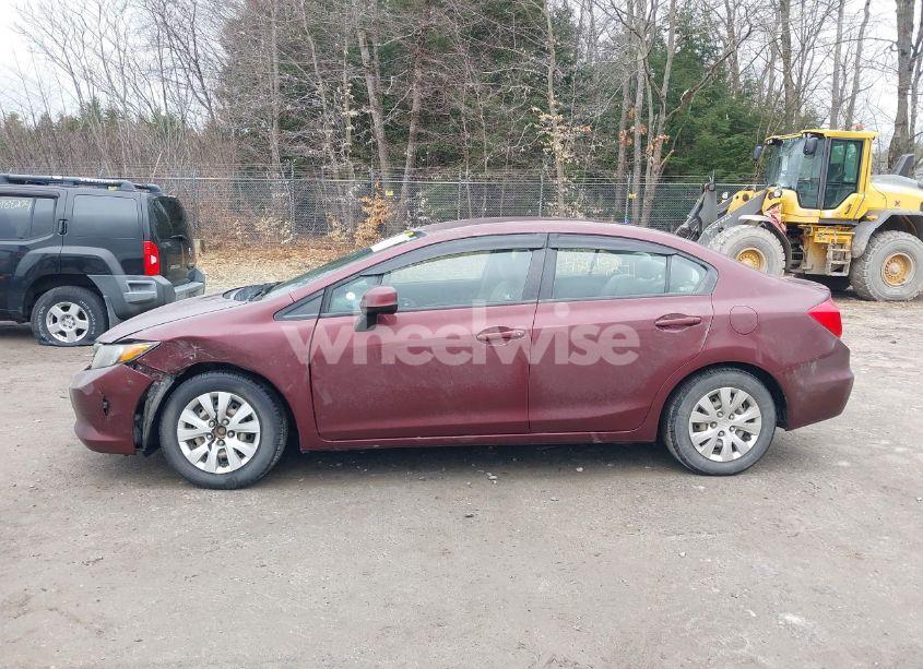 Photo 14 of 2012 Honda Civic LX (VIN 2HGFB2F53CH584687)