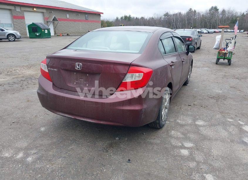 Photo 4 of 2012 Honda Civic LX (VIN 2HGFB2F53CH584687)